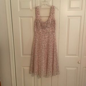 Peach/tan/cream dress